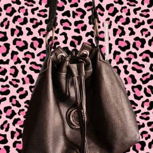 Leather harley davidson purse and wallet